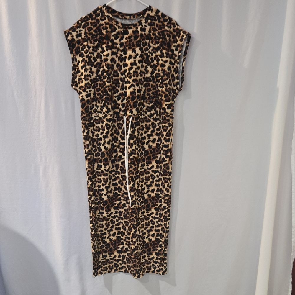 SHEIN Curve Animal Print Dress